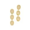Marco Bicego Lunaria Alta 18ct Yellow Gold 1.20ct Diamond Drop Earrings