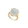 Marco Bicego Lunaria Alta 18ct Yellow White Gold 0.93ct Diamond Ring