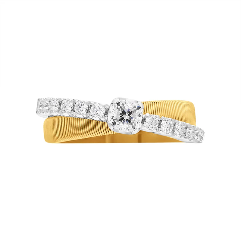 Marco Bicego Masai 18ct Yellow Gold 0.74ct Diamond Ring 3 Marco Bicego Masai 18ct Yellow Gold 0.74ct Diamond Ring - Image 3