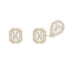 Messika My Twin 1 + 2 18ct Yellow Gold 0.45ct Diamond Stud Earrings