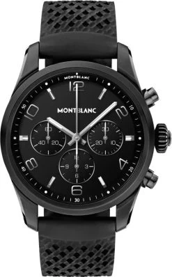 Montblanc Watch Summit 2+ Black Steel Smartwatch D