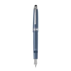 Montblanc Writing Instrument Meisterstuck Glacier LeGrand Fountain Pen M Blue