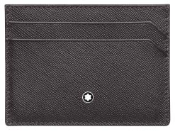 Montblanc Card Holder Sartorial Pocket 5cc Grey ID