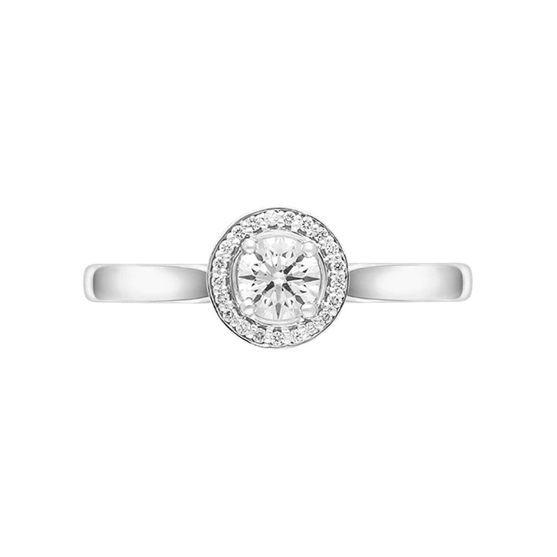 Platinum 0.61ct Diamond Round Cluster Ring 2 Platinum 0.61ct Diamond Round Cluster Ring - Image 2