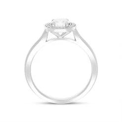 Platinum 0.61ct Diamond Round Cluster Ring 5 Platinum 0.61ct Diamond Round Cluster Ring -Boutique Fashion Accessories Store platinum 0 61ct diamond round cluster ring FEU 2694 3