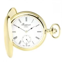 Rapport Pocket Watch Mechanical Double Hunter Gold Plated -Boutique Fashion Accessories Store rpp 001 rapport pocket watch mechanical double hunter gold plated pw10 926076bb 2d76 4296 903f db7006a30831