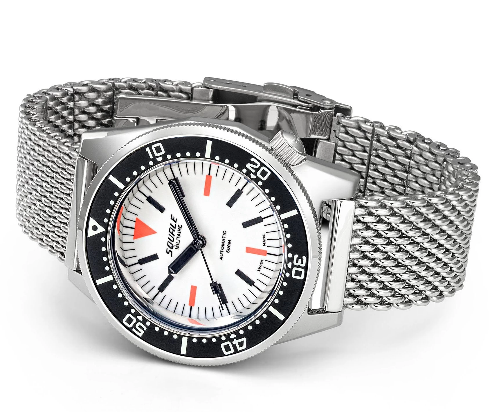 Squale Watch 1521 Full Luminous Militaire Mesh 4 Squale Watch 1521 Full Luminous Militaire Mesh - Image 4