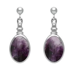 Sterling Silver Blue John Oval Four Piece Set 7 Sterling Silver Blue John Oval Four Piece Set -Boutique Fashion Accessories Store sterling silver blue john oval bottletop drop earrings e056 ccbc7d93 41a0 4ae0 a428 eb3ae2ad7eab