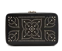 WOLF Jewellery Case Marrakesh Zip Black
