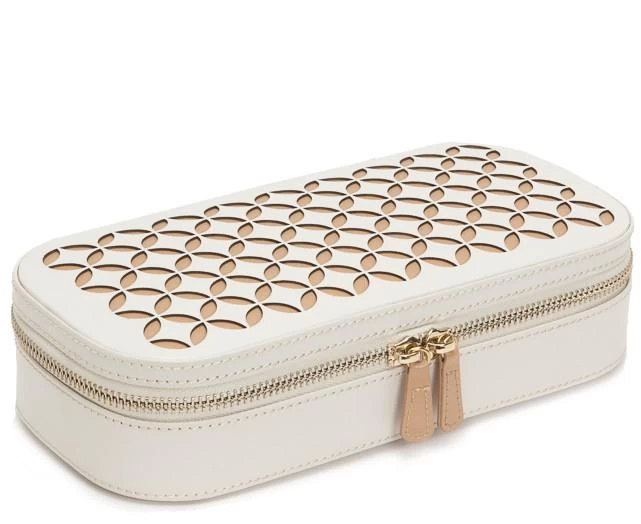 Wolf Jewellery Case Chloe Zip Cream 3 Wolf Jewellery Case Chloe Zip Cream - Image 3