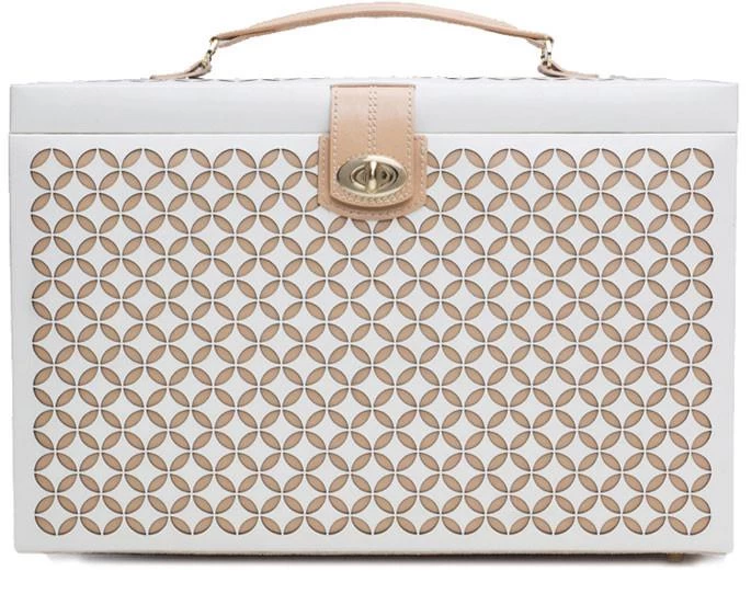 Wolf Jewellery Box Chloe Extra Large Cream 2 Wolf Jewellery Box Chloe Extra Large Cream - Image 2