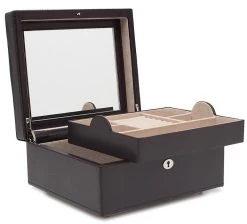 WOLF Jewellery Box London Square Cocoa