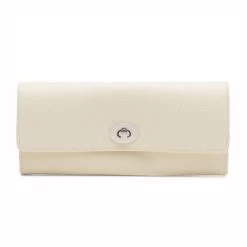 WOLF Jewellery Roll London Cream