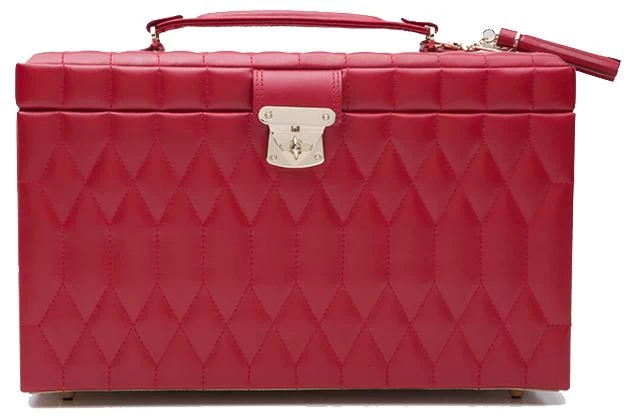 WOLF Jewellery Box Caroline Large Red 2 WOLF Jewellery Box Caroline Large Red - Image 2