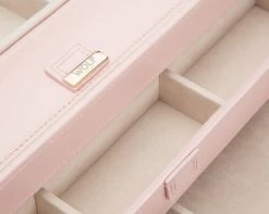 WOLF Jewellery Box Caroline Large Rose Quartz 7 WOLF Jewellery Box Caroline Large Rose Quartz -Boutique Fashion Accessories Store wlf 163 wolf jewellery box caroline large rose quartz 329615 3
