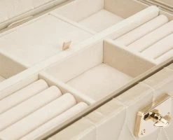 Wolf Jewellery Box Caroline Small Champagne -Boutique Fashion Accessories Store wlf 167 wolf jewellery box caroline small champagne 329846 4 3c0043aa f585 4c20 b4b2 511e127fef86