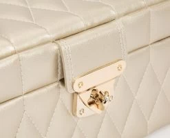 Wolf Jewellery Box Caroline Small Champagne -Boutique Fashion Accessories Store wlf 167 wolf jewellery box caroline small champagne 329846 5 0d865b2f f792 4c2b b275 a481c572326b