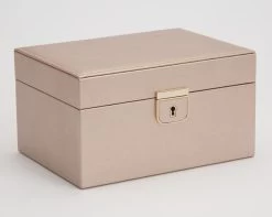 WOLF Jewellery Box Palermo Small Rose Gold -Boutique Fashion Accessories Store wlf 181 wolf jewellery box palermo small rose gold 213116 2 d35320a5 c15c 4301 a622 0b3a811f0f20
